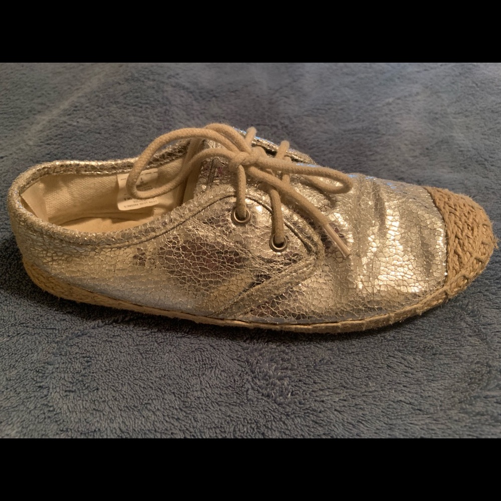 Silver Espadrilles🔴